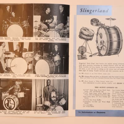 Slingerland Drum Catalog - 1939 image 7