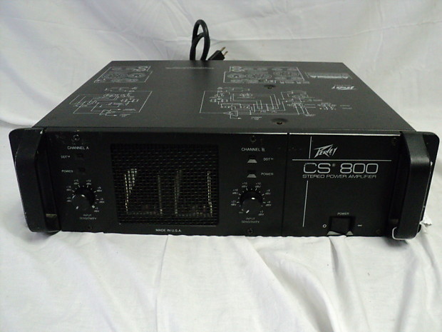 Peavey CS800 Stereo Power Amplifier 800W | Reverb France