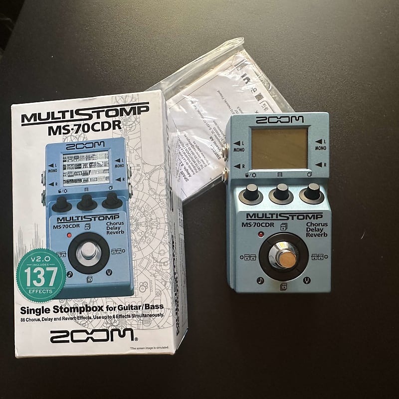 Zoom MS-70CDR MultiStomp