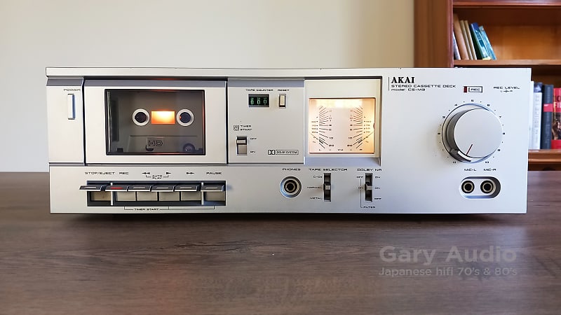 Akai CS-M03 Stereo Cassette Deck with Dolby-B System CS M 03 Made in Japan Vintage 1980 image 1
