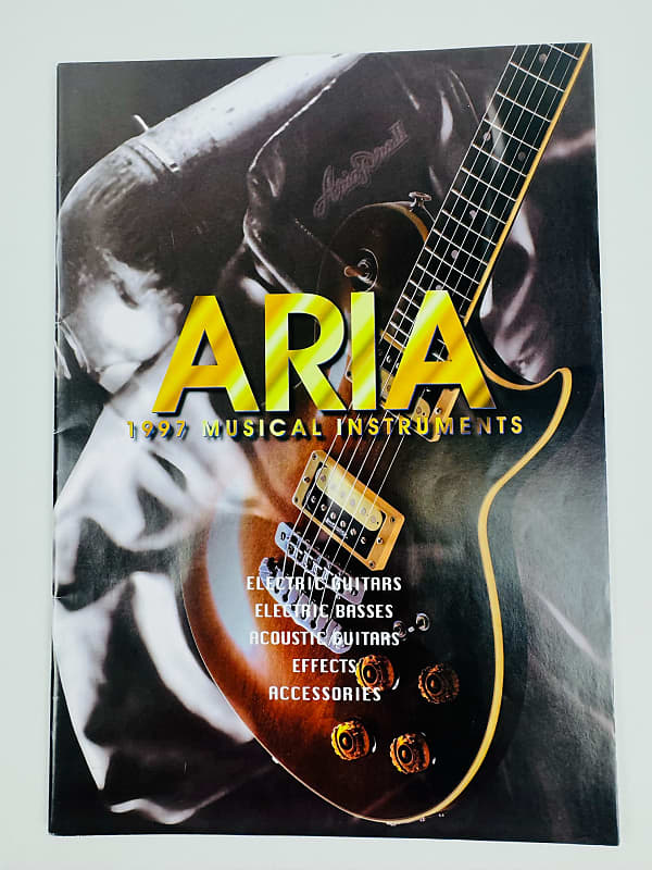 Aria Products Catalog, 1997, Japanese Market Reverb