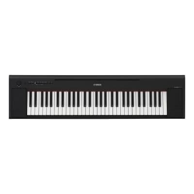 Yamaha NP15 61-Key Piaggero Portable Digital Piano - Black image 2