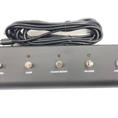 Randall RF5G2 5-Button Footswitch For G2 Amplifiers with 20 FT 7 Pin DIN Cable for sale