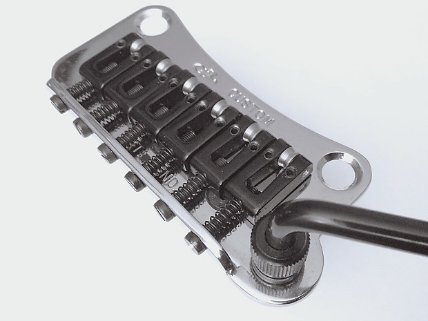 G L RARE CUSTOM TREMOLO BRIDGE Chrome Nickel