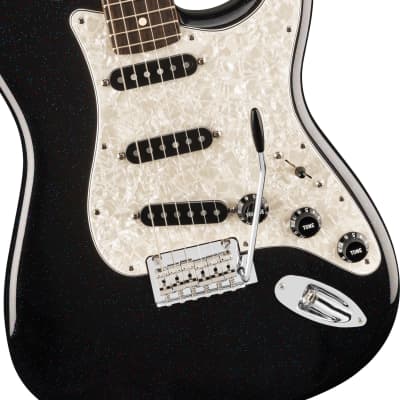Fender 70th Anniversary Player Stratocaster RW Nebula Noir - Includes Deluxe Guitar Bag image 4