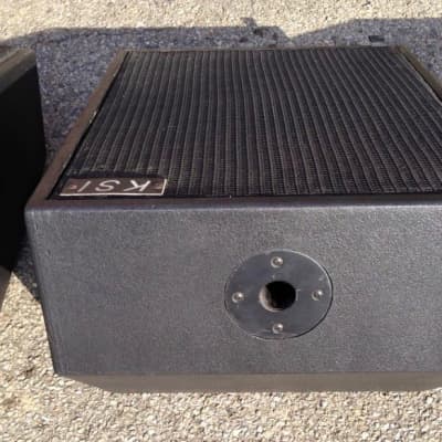 KSI Bi Amp Coaxial Floor Monitors B&C And PAS Loaded   ALL 4 for this price!!! image 4