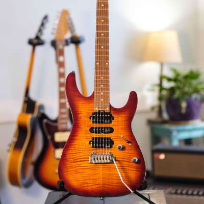 Harley Benton Fusion-III HSH Roasted FBB 2022 HSH Roasted FBB | Reverb