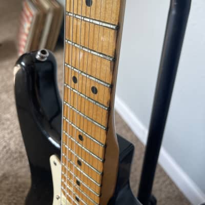 1984 Fender Dan Smith  Stratocaster 2 knob USA made Strat with hardshell Fender case image 9