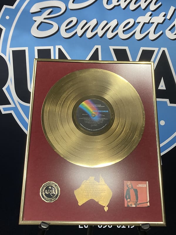 Stan Lynch Tom Petty and The Heartbreakers, ARIA Australian, Damn the Torpedoes Gold Record (#6) image 1