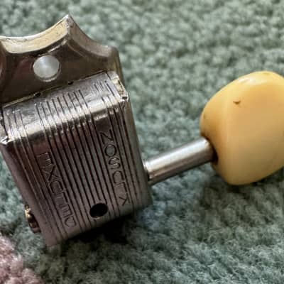 Gibson Fender Kluson Deluxe Double line tuning head 1964-1969  [D-169400 & PATENT NO Stamped] image 3