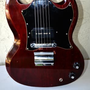 Gibson SG Jr. 1970 No Neck Repairs - Rock Solid Plays Great image 12