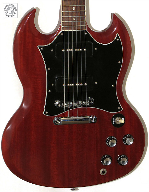 2008 Gibson SG Classic P90 Cherry > Guitars Electric Solid