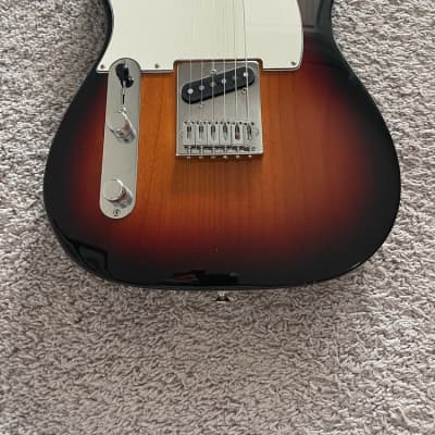 Fender Player Series Telecaster 2018 Sunburst MIM Lefty Left-Handed Guitar image 2