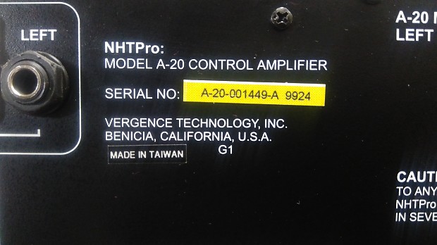 【特別セール品】 NHT Reverb | A-20 pro その他