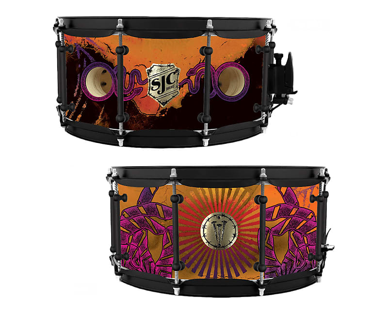 SJC Custom Drums Jay Weinberg Sig. 6.5"x14" Snare Drum Reverb