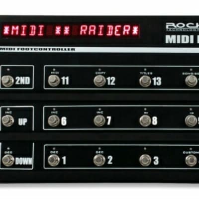 Rocktron MIDI Raider MIDI Foot Controller. New with Full Warranty! image 3