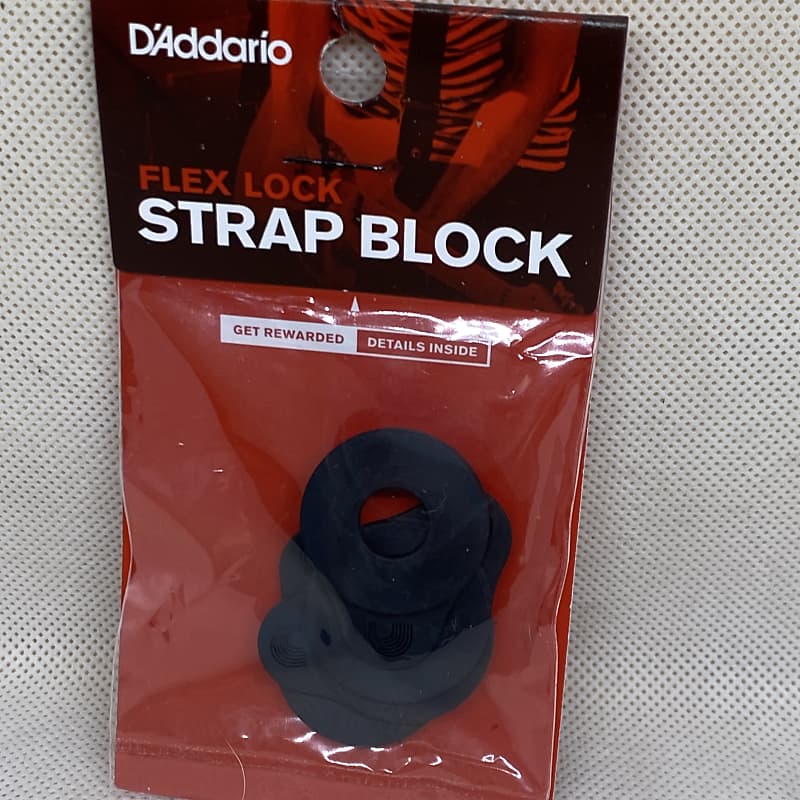 Fender Strap Blocks Rubber Strap Locks (4 Pcs) 0990819006 - Black