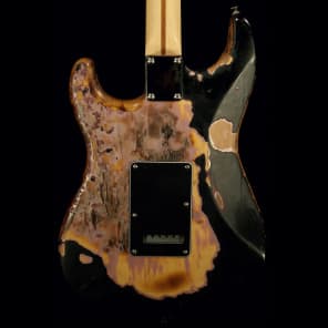 Custom Fender "Strat on Fire" Survivor Stratocaster Heavy Relic Stratohawk Handwound  6469 Pickups image 12