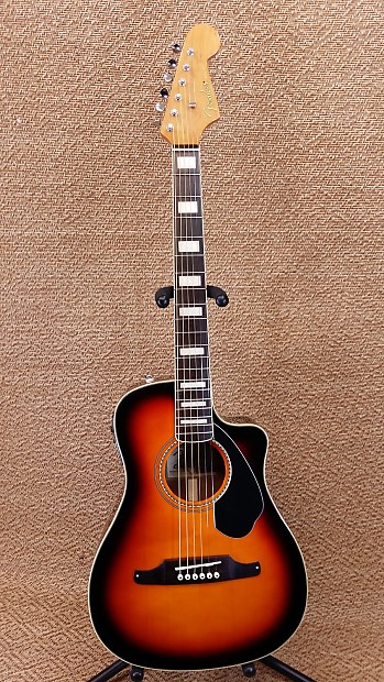 Fender Malibu SCE 3 Tone Sunburst Acoustic Electric