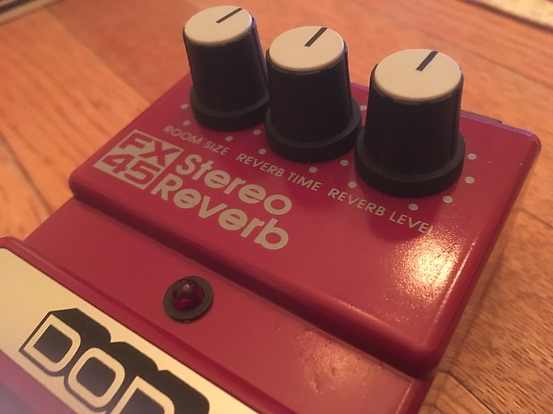 Pizza　DOD　Stereo Reverb　FX45　動作品 DOD FX45 Stereo Reverb - YouTube