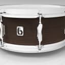 BRITISH DRUM CO. 14 x 5.5" Lounge snare drum, mahogany and birch 5.5 mm blended shell, Kensington Crown finish LON-1455-SN-KC