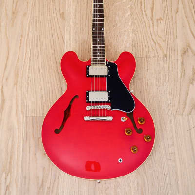 Tokai ES-155 Vintage Reissue Semi-Hollowbody Guitar Cherry Lacquer 