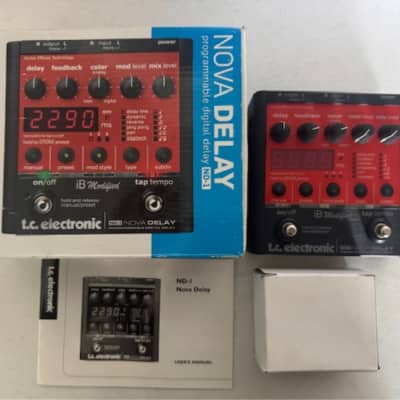 TC Electronic ND-1 Nova Delay with JHS Mod | Reverb