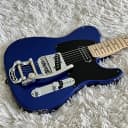 Fender American Standard Mystic Blue Telecaster Electric Guitar w/ Bigsby