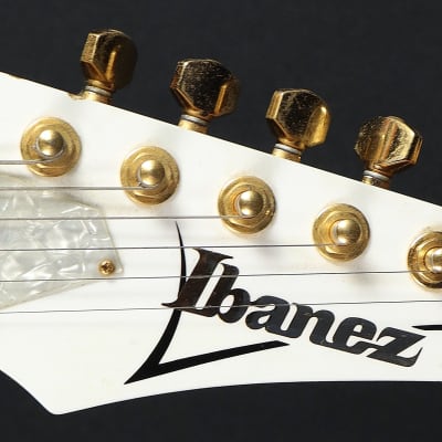 Ibanez Steve Vai Owned/Signed JEM JEM7V-WH White Electric Guitar w/ OHSC LI Practice Guitar image 8