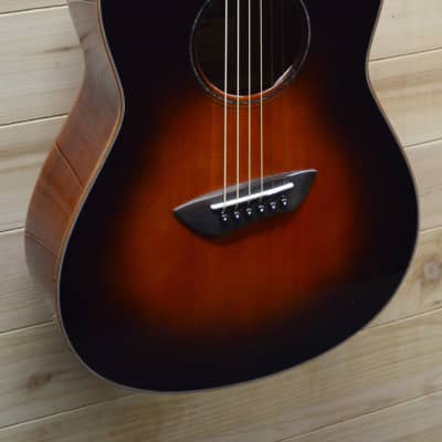 New Yamaha CSF3M Compact Folk Acoustic Electric Guitar Tobacco Brown Sunburst w/Hard Bag image 3