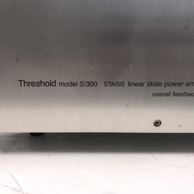Threshold S/300 Series II Stasis Solid State Power Amplifier image 2