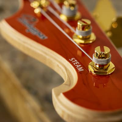 Ruokangas Guitars Steam Deluxe  2021 Old Red image 8