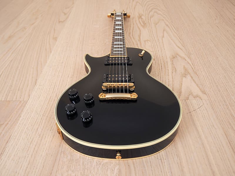1991 Orville By Gibson Les Paul Custom Black Beauty Left