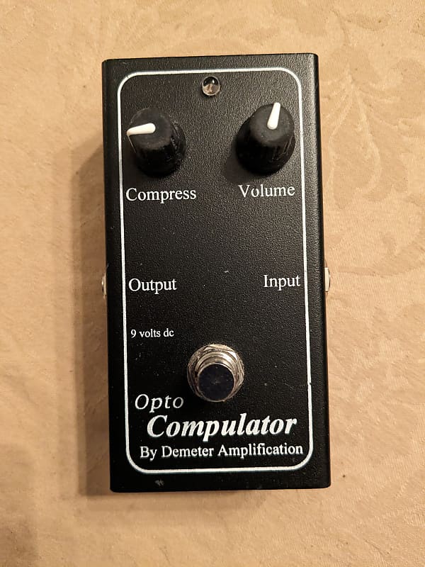 Demeter COMP-1 Opto Compulator 2010s - Black | Reverb