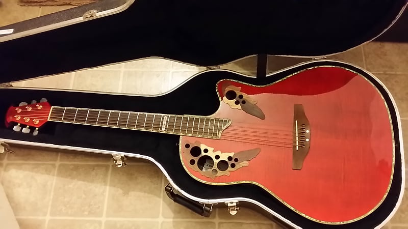 ち*り様 【ヴィンテージ】Ovation セレブリティ Model No. CP Ovation Limited Edition Celebrity CP 2001 | Reverb