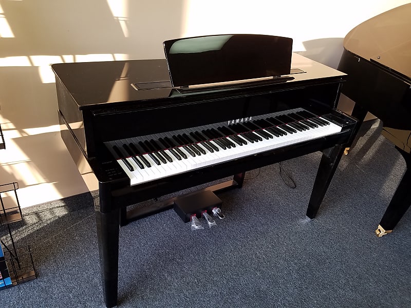 Yamaha N1 Hybrid AvantGrand Piano Polished Ebony with Bench
