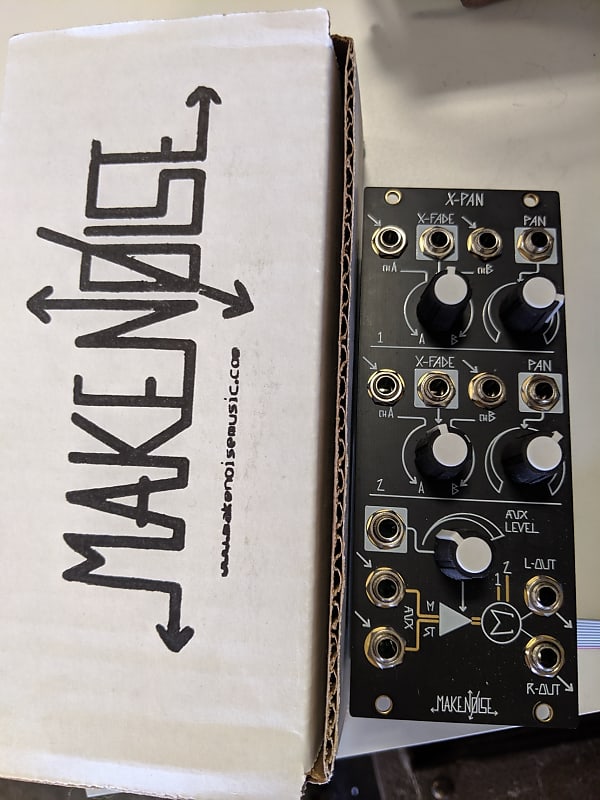 Make Noise XPAN CV controllable Stereo Mixer Eurorack Reverb