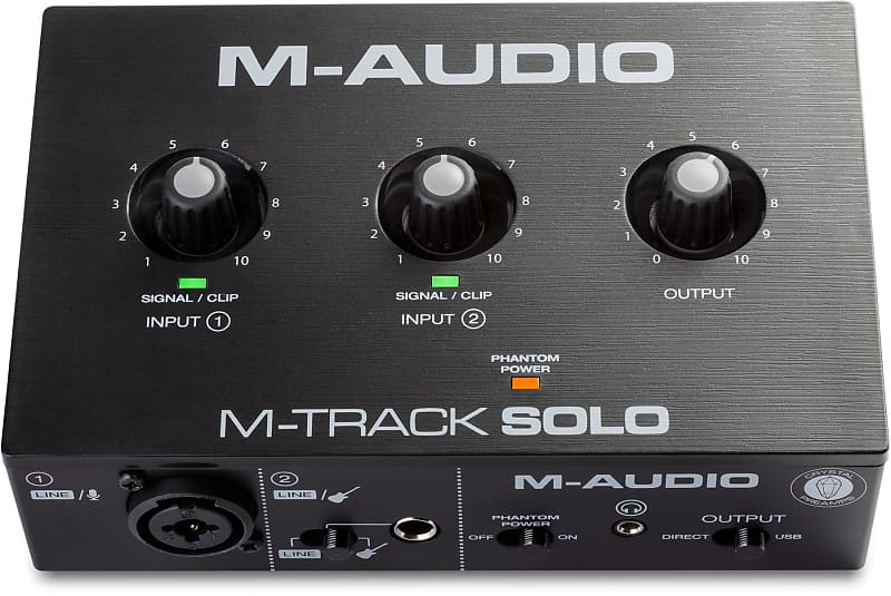 M-Audio M-Track Solo USB Audio Interface image 1
