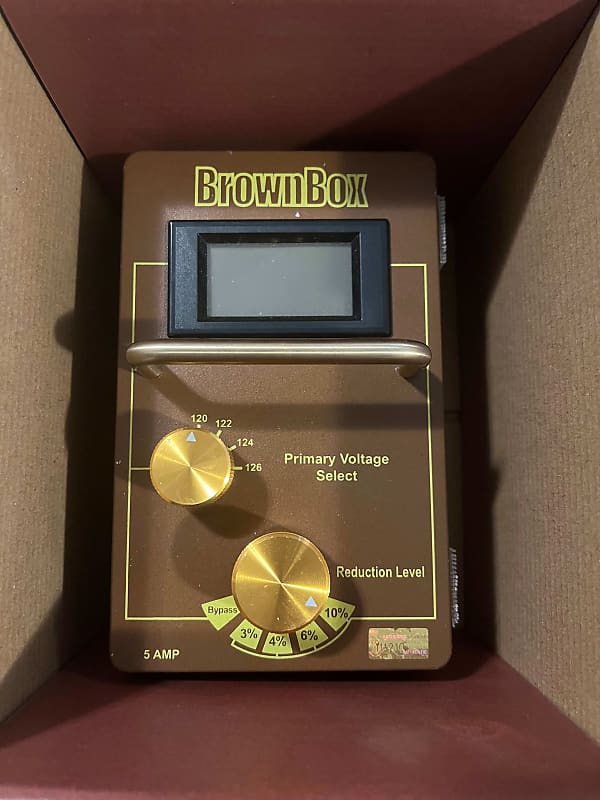 Amp Rx Brown Box 2022 Brown / Gold Reverb
