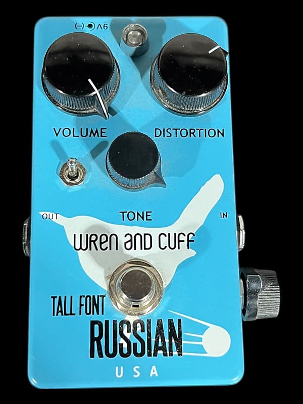 Wren and Cuff Tall Font Russian