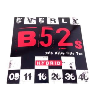 Everly Music 9219 B-52s Ultra Magnetic Electric Guitar Strings - Hybrid (9-46)