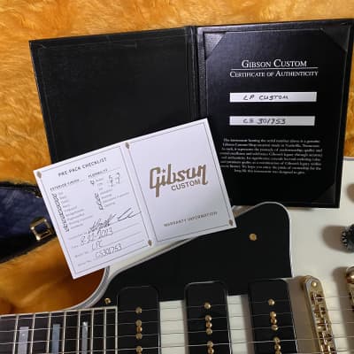 NEW ! 2023 Gibson Custom Shop Les Paul Custom - Made 2 | Reverb