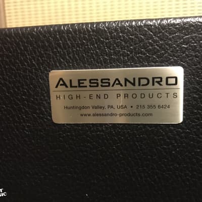 Alessandro / Comins Jazz 60W 2x10" Guitar Combo Amplifier w/ Cover image 8