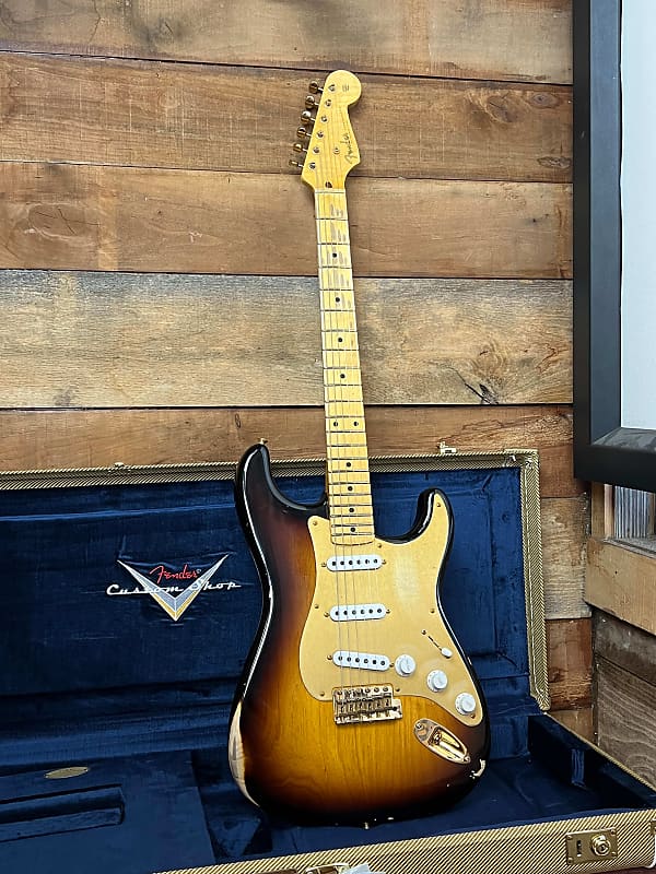 Fender Custom Shop '55 Reissue Stratocaster Relic | Reverb Fender Custom Shop '55 Reissue Stratocaster Relic | Reverb