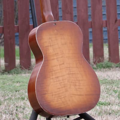 ~Near Mint~ 1955 Chris Adjustomatic Parlor Guitar w/ Original Case - Jackson Guldan Co - Harmony Kay image 21