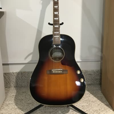 Dillion USA - Gibson J-160E Replica. Early 2000's Sunburst | Reverb