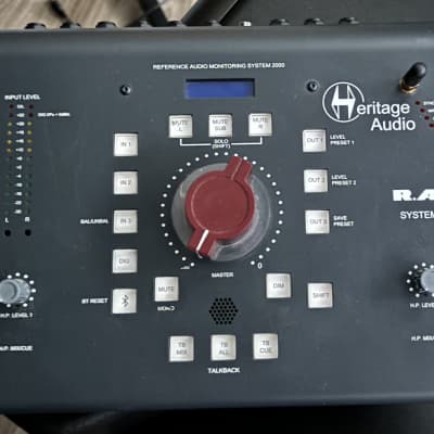 Heritage Audio RAM System 2000 Desktop Monitor Controller with