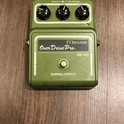 Maxon OD-820 Overdrive Pro Overdrive Pedal - Wide & Open - Made In Japan image 1