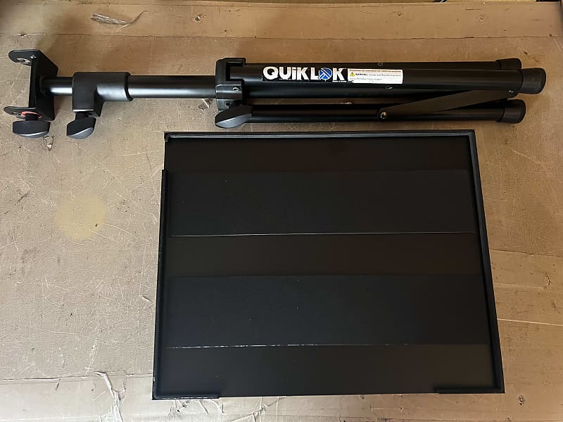 QuikLok Laptop and Mixer Tripod Stand Reverb