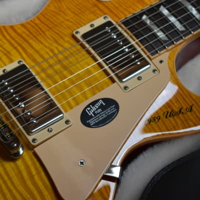RARE 2009 Gibson USA Les Paul Traditional 1959 Faded Honeyburst w/OHSC & Paperwork, Japan Market Limited, JDM, AAA image 10